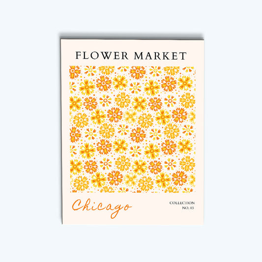 Chicago Flower Market | Paint by Numbers Kit