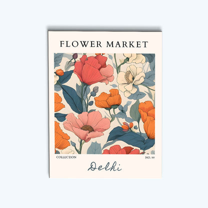 Delhi Flower Market | Paint by Numbers Kit