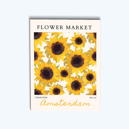 Amsterdam Flower Market | Paint by Numbers Kit