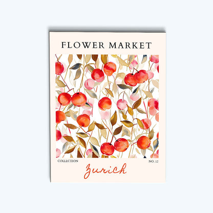 Zurich Flower Market | Paint by Numbers Kit