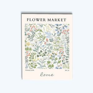 Rome Flower Market | Paint by Numbers Kit