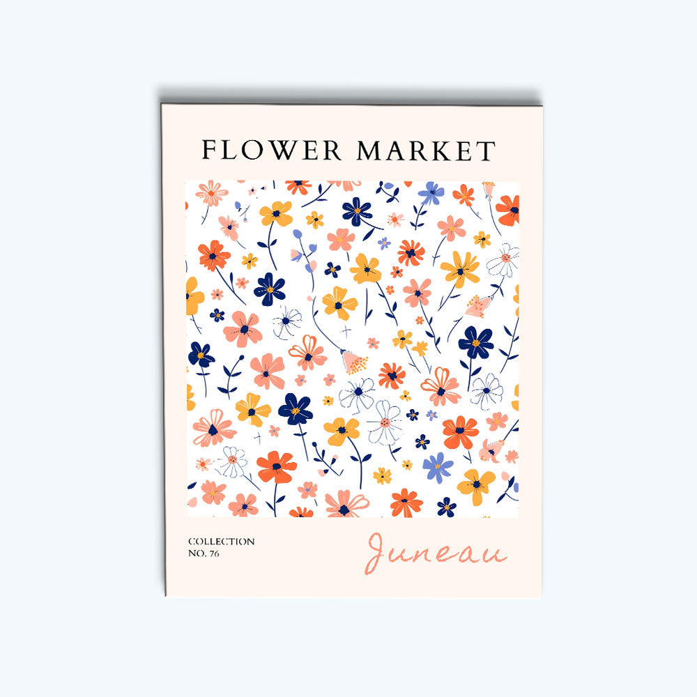 Juneau Flower Market | Paint by Numbers Kit