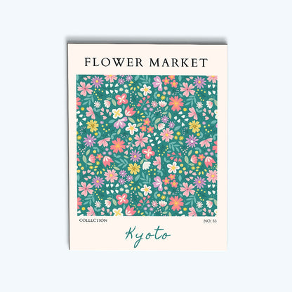 Kyoto Flower Market | Paint by Numbers Kit