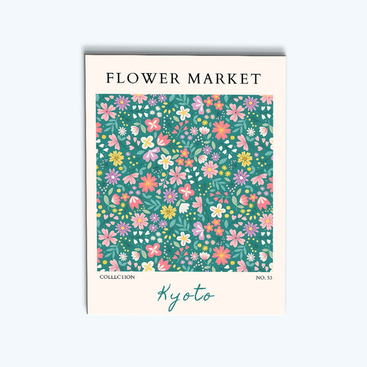 Kyoto Flower Market | Paint by Numbers Kit