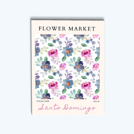 Santo Domingo Flower Market | Paint by Numbers Kit