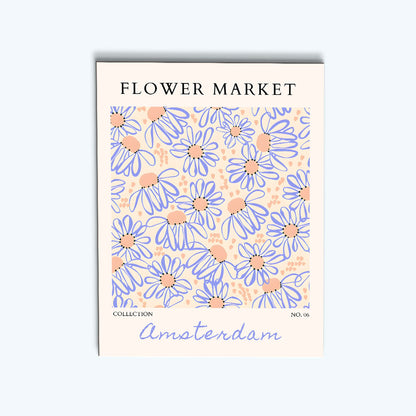 Amsterdam Flower Market | Paint by Numbers Kit