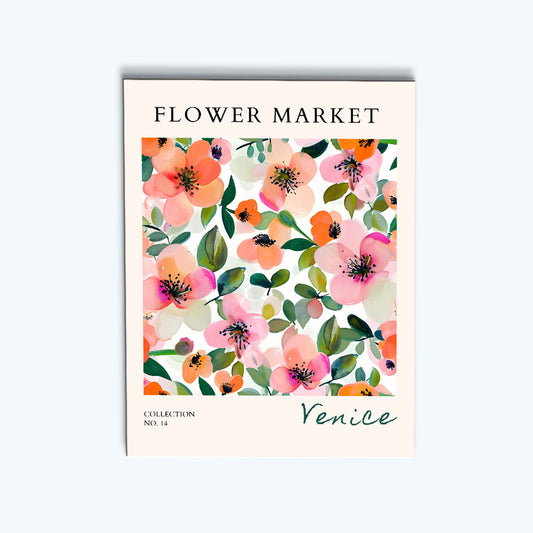 Venice Flower Market | Paint by Numbers Kit