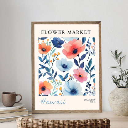 Hawaii Flower Market | Paint by Numbers Kit