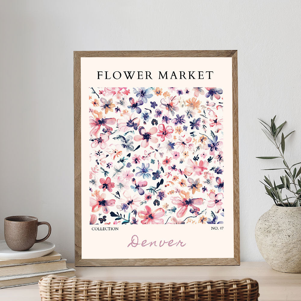 Denver Flower Market | Paint by Numbers Kit