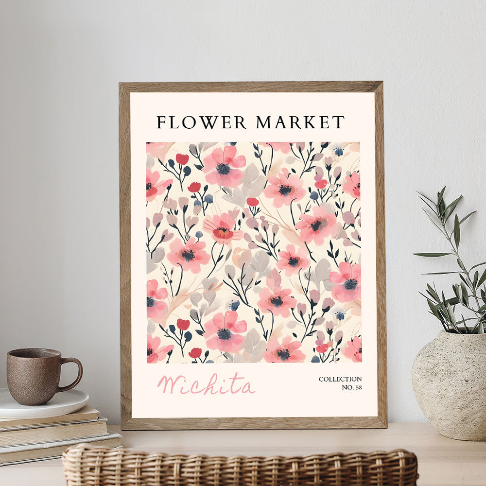 Wichita Flower Market | Paint by Numbers Kit