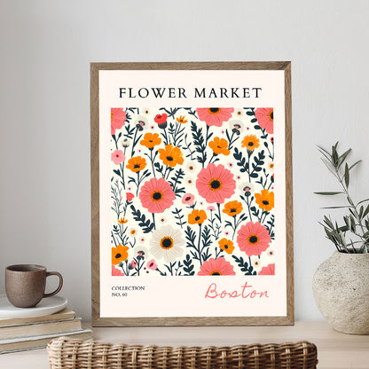 Boston Flower Market | Paint by Numbers Kit