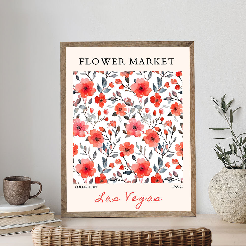 Las Vegas Flower Market | Paint by Numbers Kit