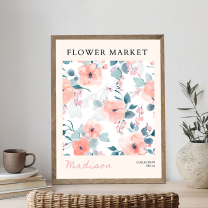 Madison Flower Market | Paint by Numbers Kit