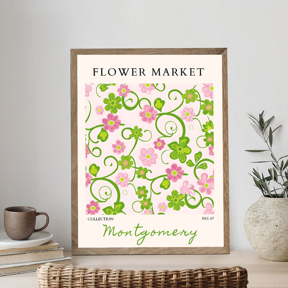 Montgomery Flower Market | Paint by Numbers Kit