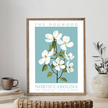 North Carolina State Flower - Dogwood | Paint by Numbers Kit