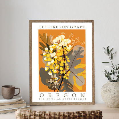 Oregon State Flower - Oregon Grape | Paint by Numbers Kit