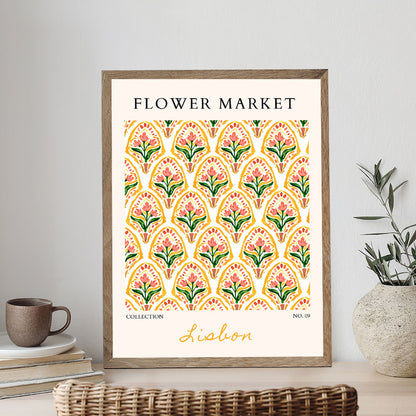 Lisbon Flower Market | Paint by Numbers Kit