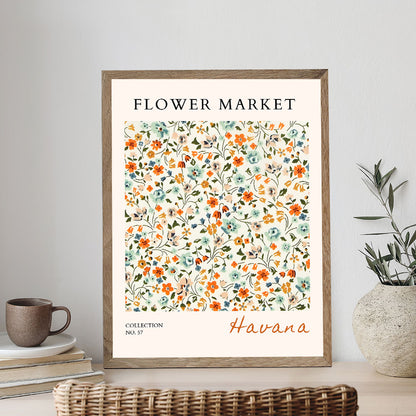 Havana Flower Market | Paint by Numbers Kit