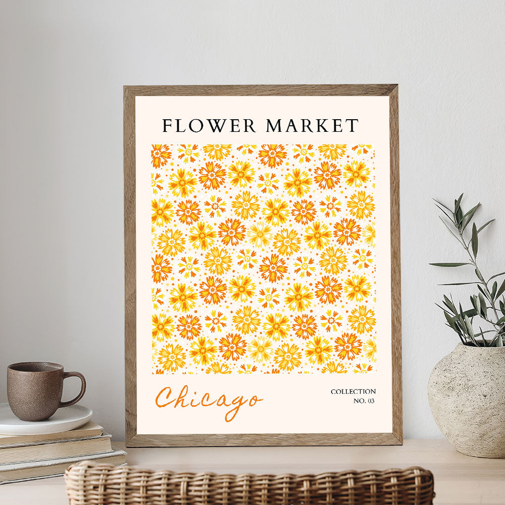 Chicago Flower Market | Paint by Numbers Kit