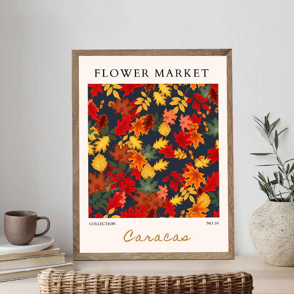 Caracas Flower Market | Paint by Numbers Kit