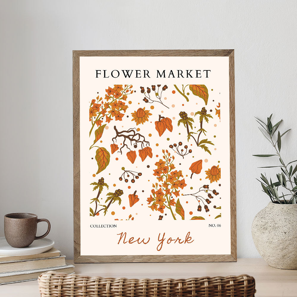 New York Flower Market | Paint by Numbers Kit