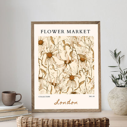 London Flower Market | Paint by Numbers Kit