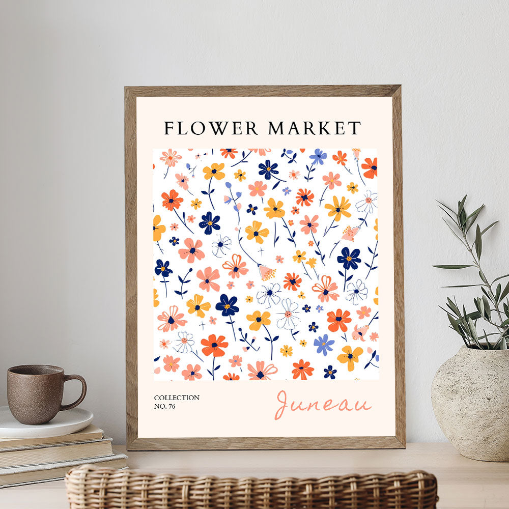 Juneau Flower Market | Paint by Numbers Kit