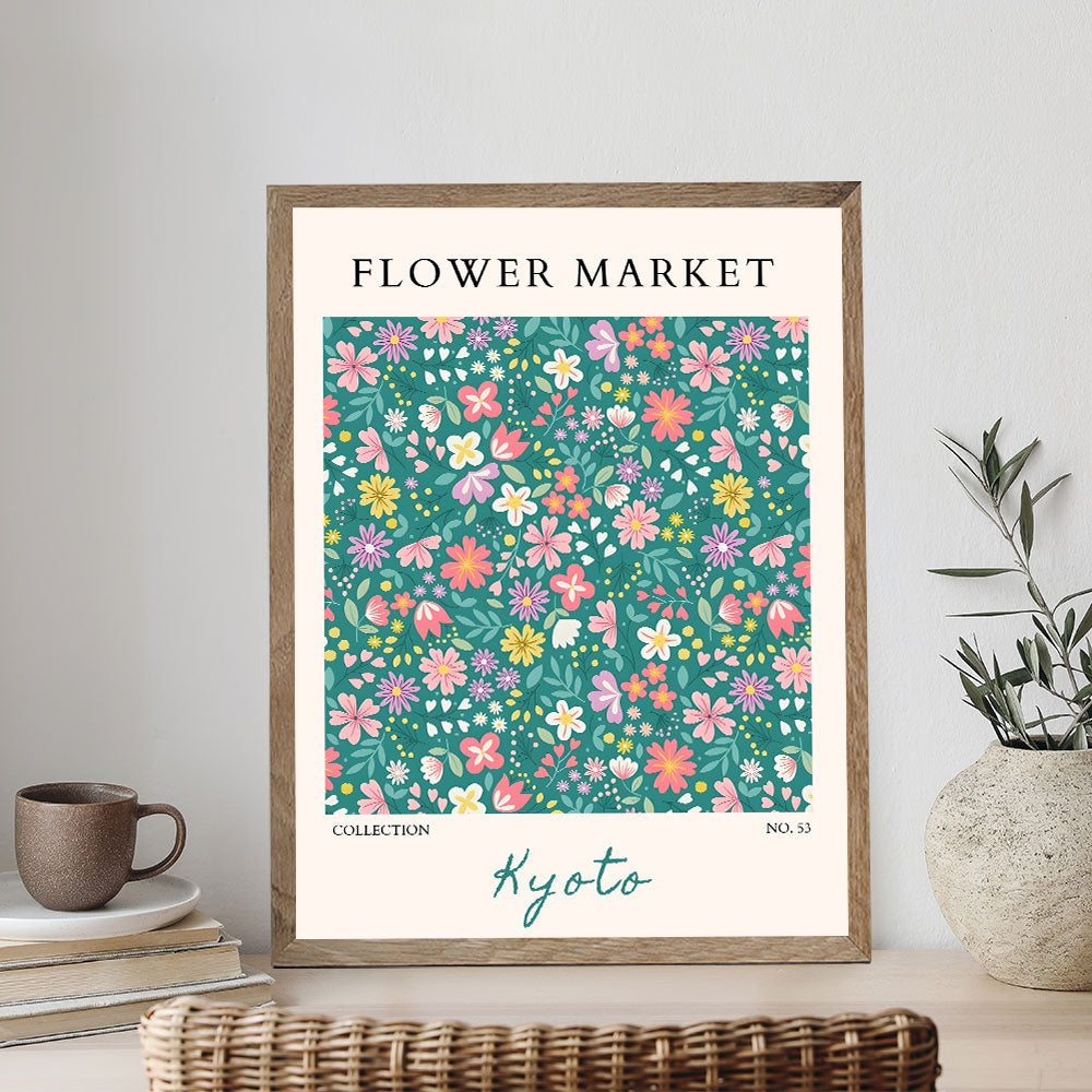 Kyoto Flower Market | Paint by Numbers Kit