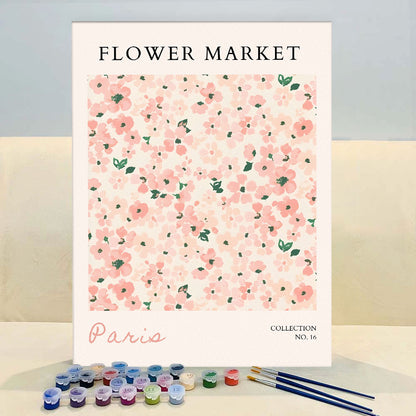 Paris Flower Market | Paint by Numbers Kit