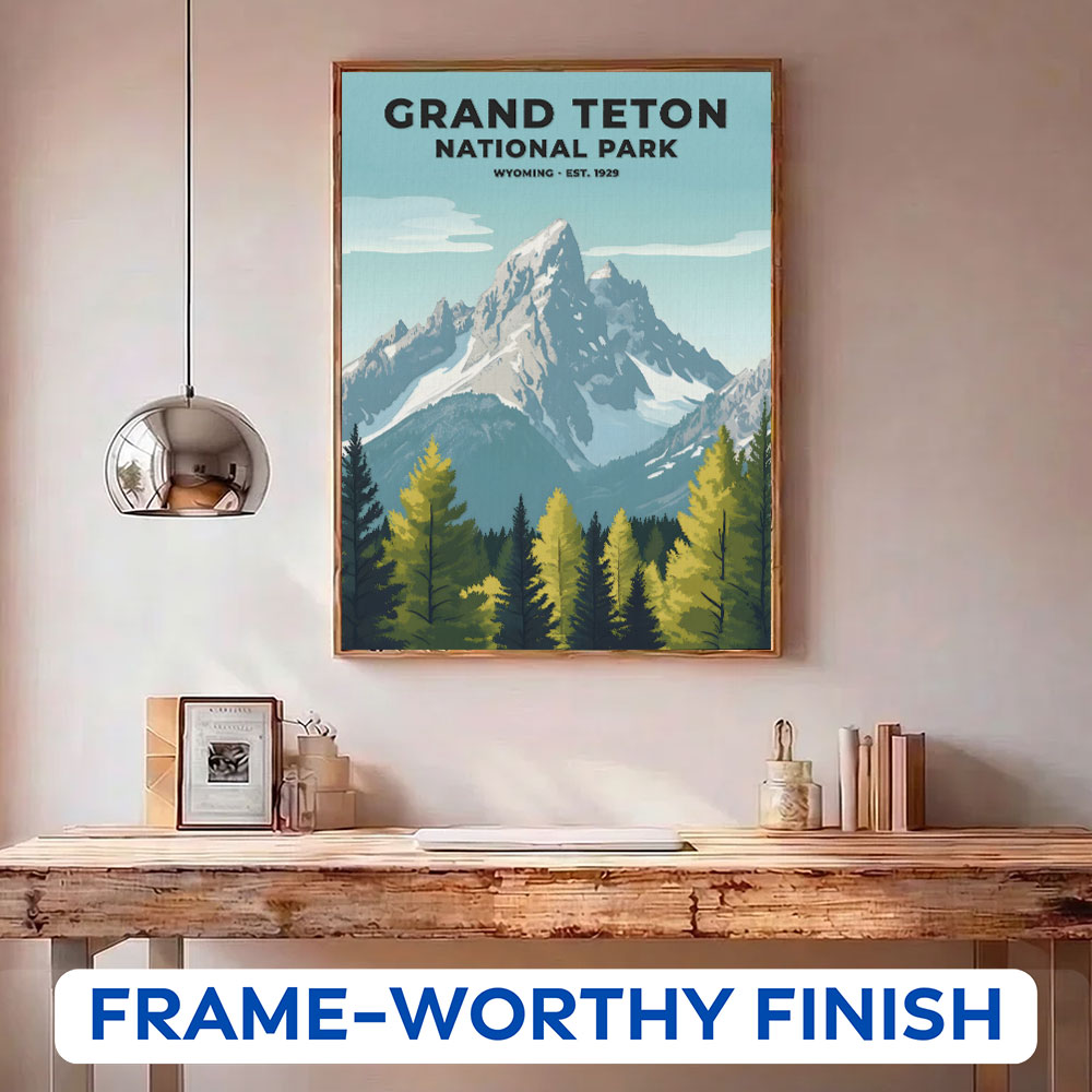 Grand Teton National Park Heritage Edition | Paint by Numbers Kit