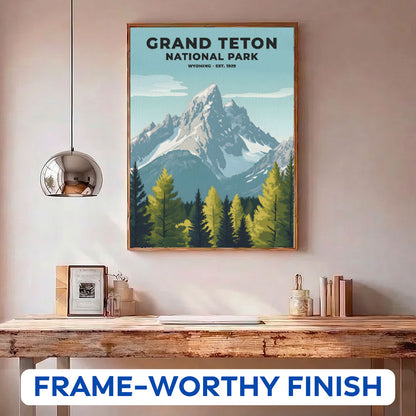 Grand Teton National Park Heritage Edition | Paint by Numbers Kit