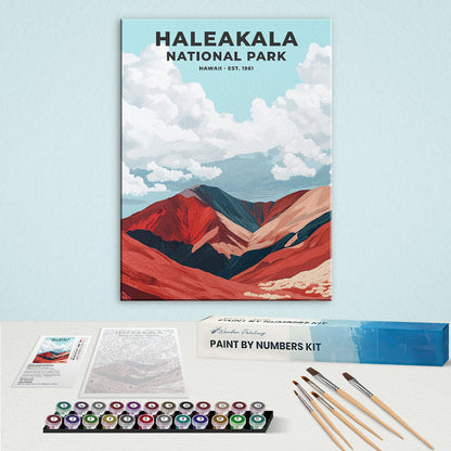 Haleakala National Park Heritage Edition | Paint by Numbers Kit