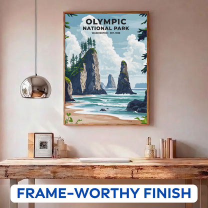 Olympic National Park Heritage Edition | Paint by Numbers Kit