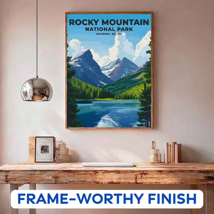 Rocky Mountain Park Heritage Edition | Paint by Numbers Kit
