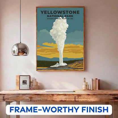 Yellowstone National Park Heritage Edition | Paint by Numbers Kit