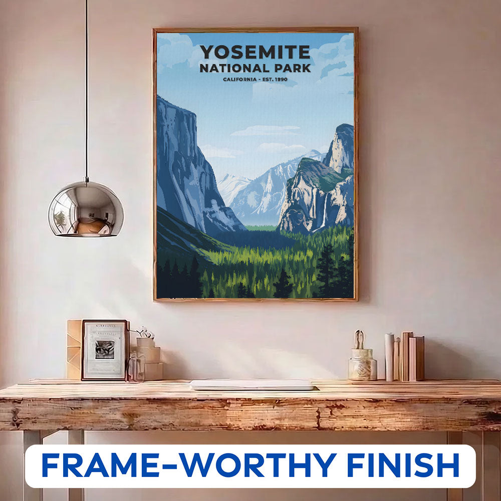 Yosemite National Park Heritage Edition | Paint by Numbers Kit