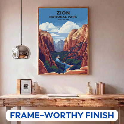 Zion National Park Heritage Edition | Paint by Numbers Kit