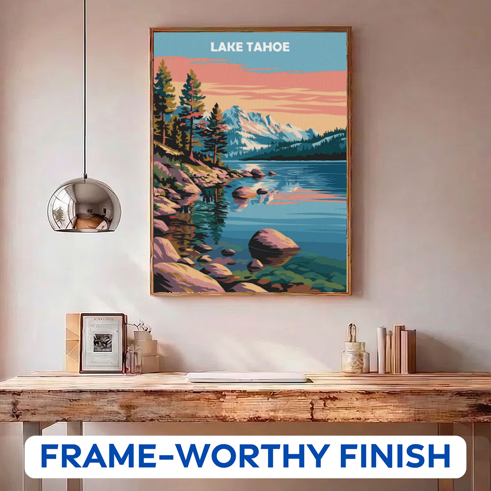 Lake Tahoe | Paint by Numbers Kit