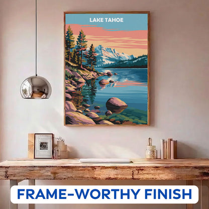 Lake Tahoe | Paint by Numbers Kit
