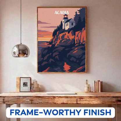 Acadia National Park Beginner | Paint by Numbers Kit