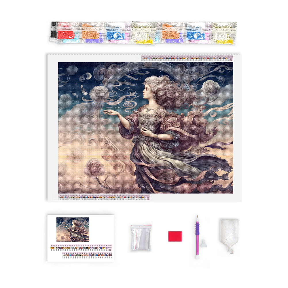 Sky Goddess - Diamond Painting