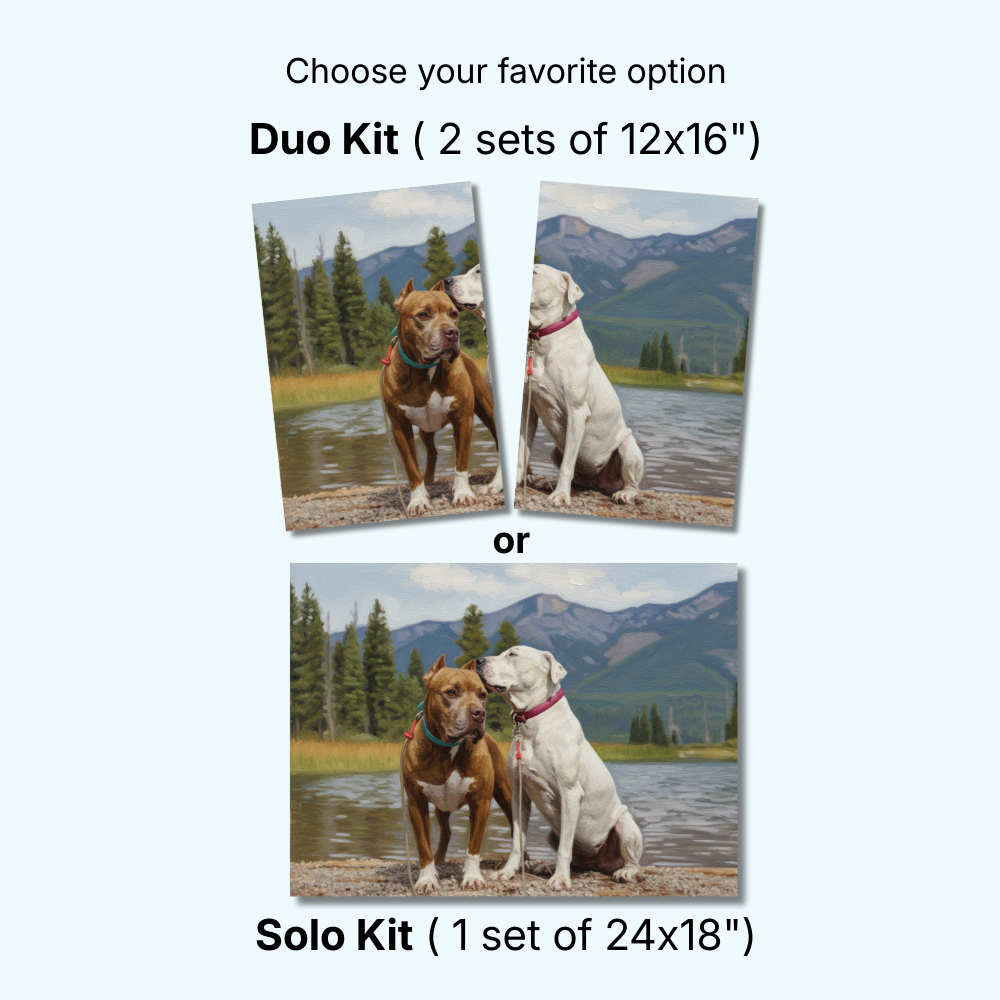 Lakeside Love | Paint By Number Kit