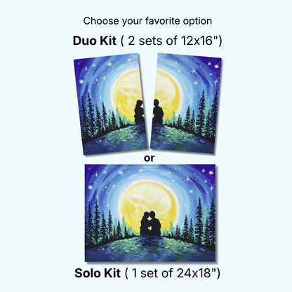 The Moon’s Embrace | Paint By Number Kit