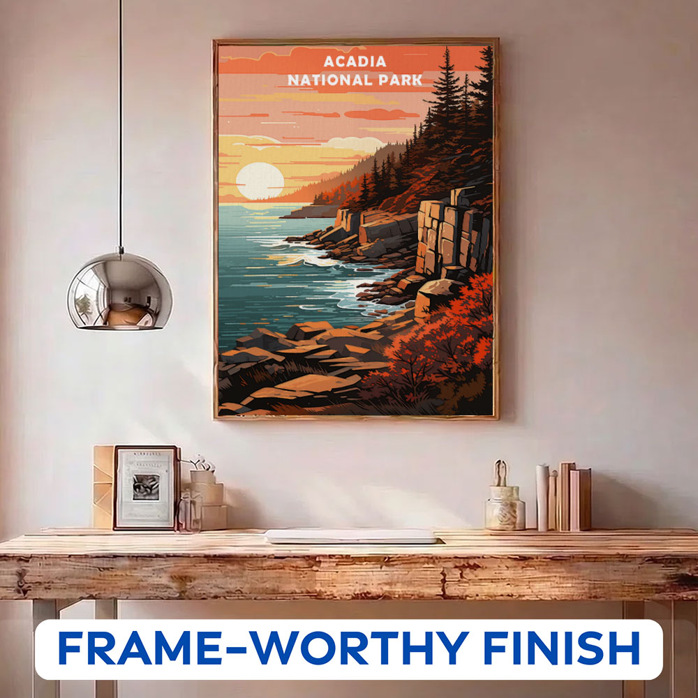 Acadia National Park | Paint by Numbers Kit