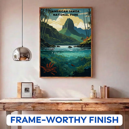 American Samoa National Park | Paint by Numbers Kit