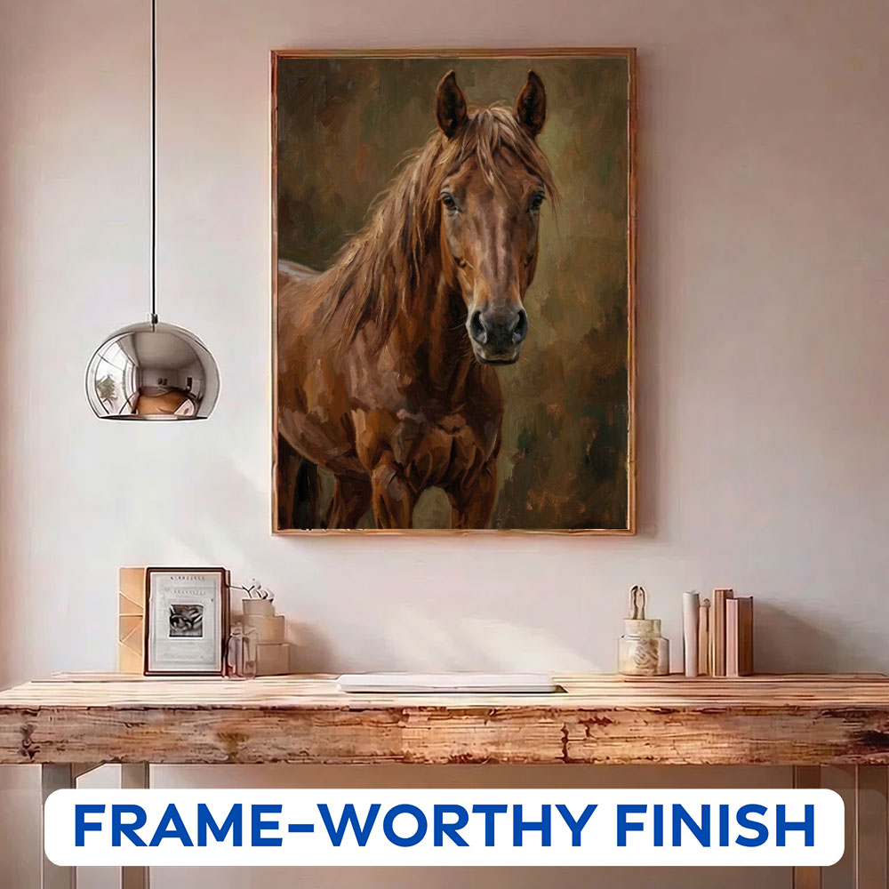 Silent Majesty Horse | Paint by Numbers Kit