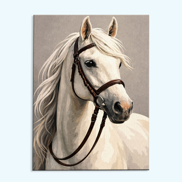 Silent White Horse