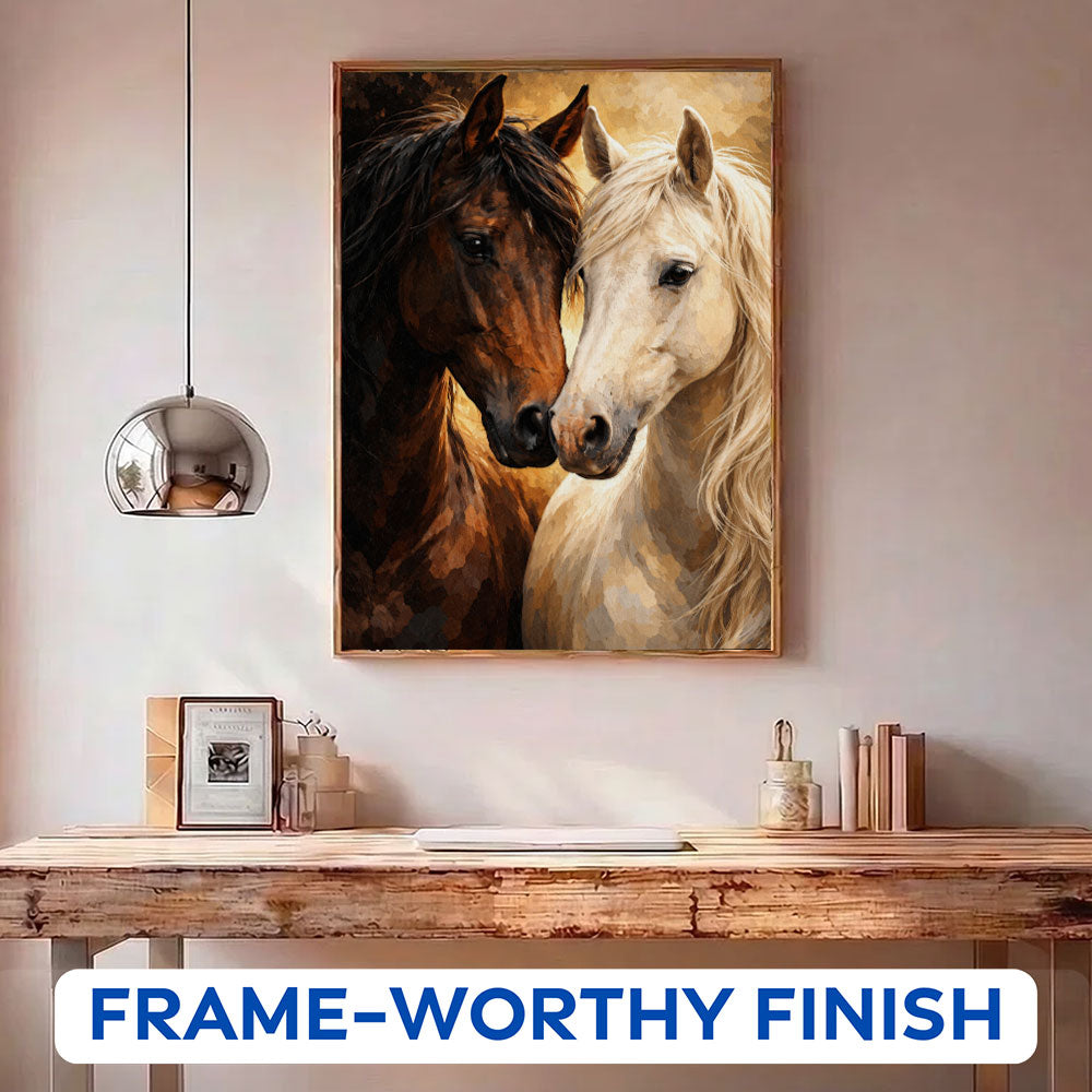Twin Souls Horse | Paint by Numbers Kit