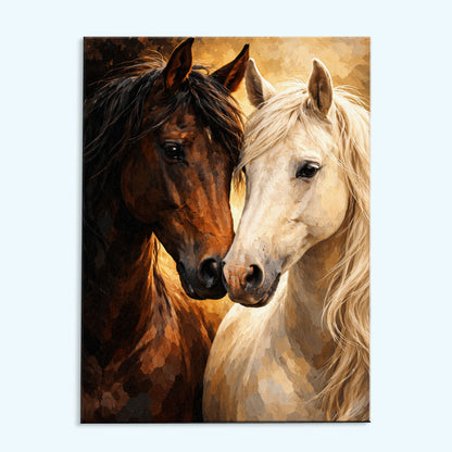 Twin Souls Horse | Paint by Numbers Kit