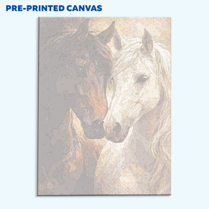 Twin Souls Horse | Paint by Numbers Kit